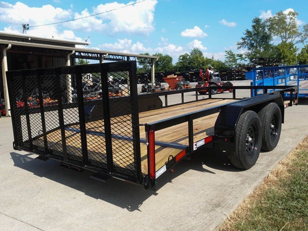 2025 7×16 Carry-On HD Landscape Trailer – 10K GVWR, Electric Brakes, Wood Floor