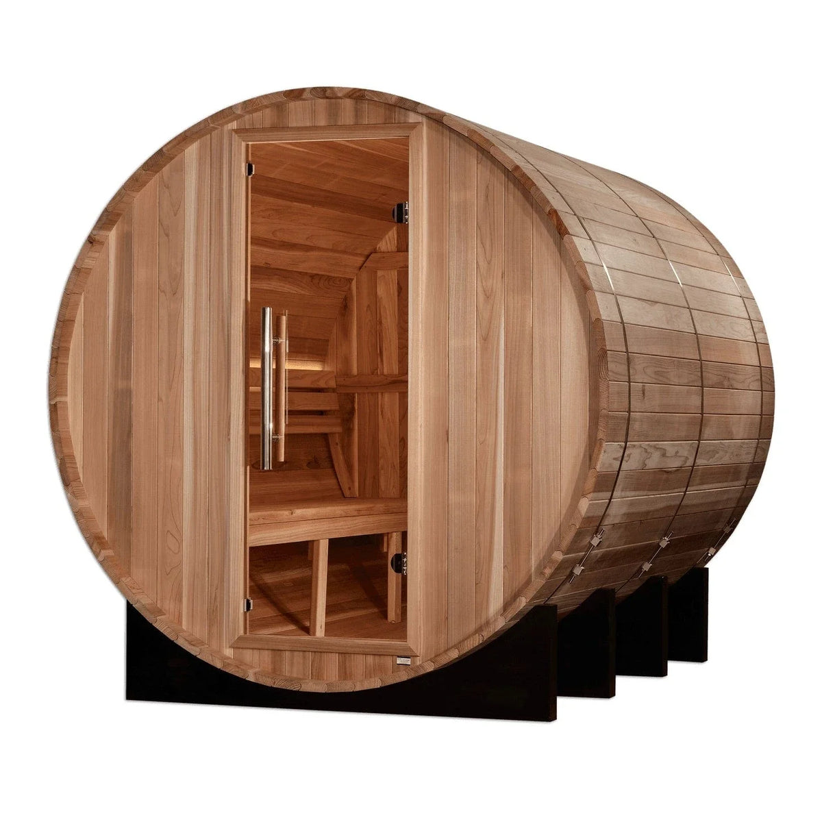 Golden Designs "Klosters" 6 Person Barrel Traditional Sauna GDI-B006-01