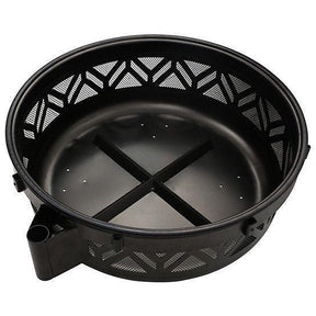 Red Mountain Valley 47 in. Wood-Burning Fire Pit with Adjustable BBQ Grate, Geometric