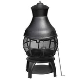 HeatMaxx 45 in. Outdoor Wood-Burning Chiminea