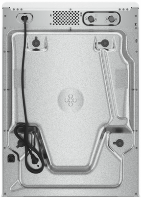 Whirlpool WFW6720RU 27-Inch 5.0 cu. ft. Smart Front Load Washer, White