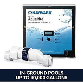 Hayward W3AQR15 AquaRite Salt Chlorination System for In-Ground Pools up to 40,000 Gallons