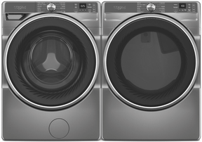 Whirlpool WFW6720RR, 27-Inch, 5.0 cu. ft. Smart Front Load Washer, FreshFlow Vent System, Silver