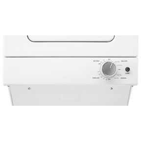 Whirlpool WET4024HW 24 inch White Electric Washer/Dryer Stacked Laundry Center