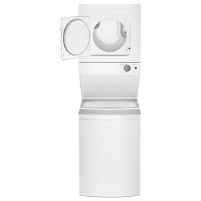 Whirlpool WET4024HW 24 inch White Electric Washer/Dryer Stacked Laundry Center