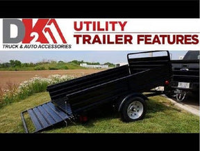 DK2 4.5-ft x 7.5-ft Steel Utility Trailer ( 1639-lb Capacity ) 2491710