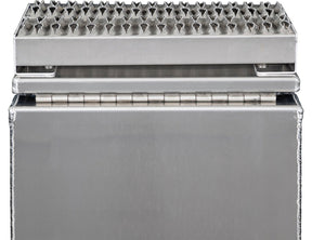 Buyers Products 28-in x 24-in x 18-in Smooth Aluminum Step Box Truck Tool Box 1705281