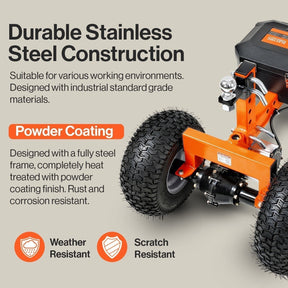 SuperHandy Orange Steel Dolly 5396040