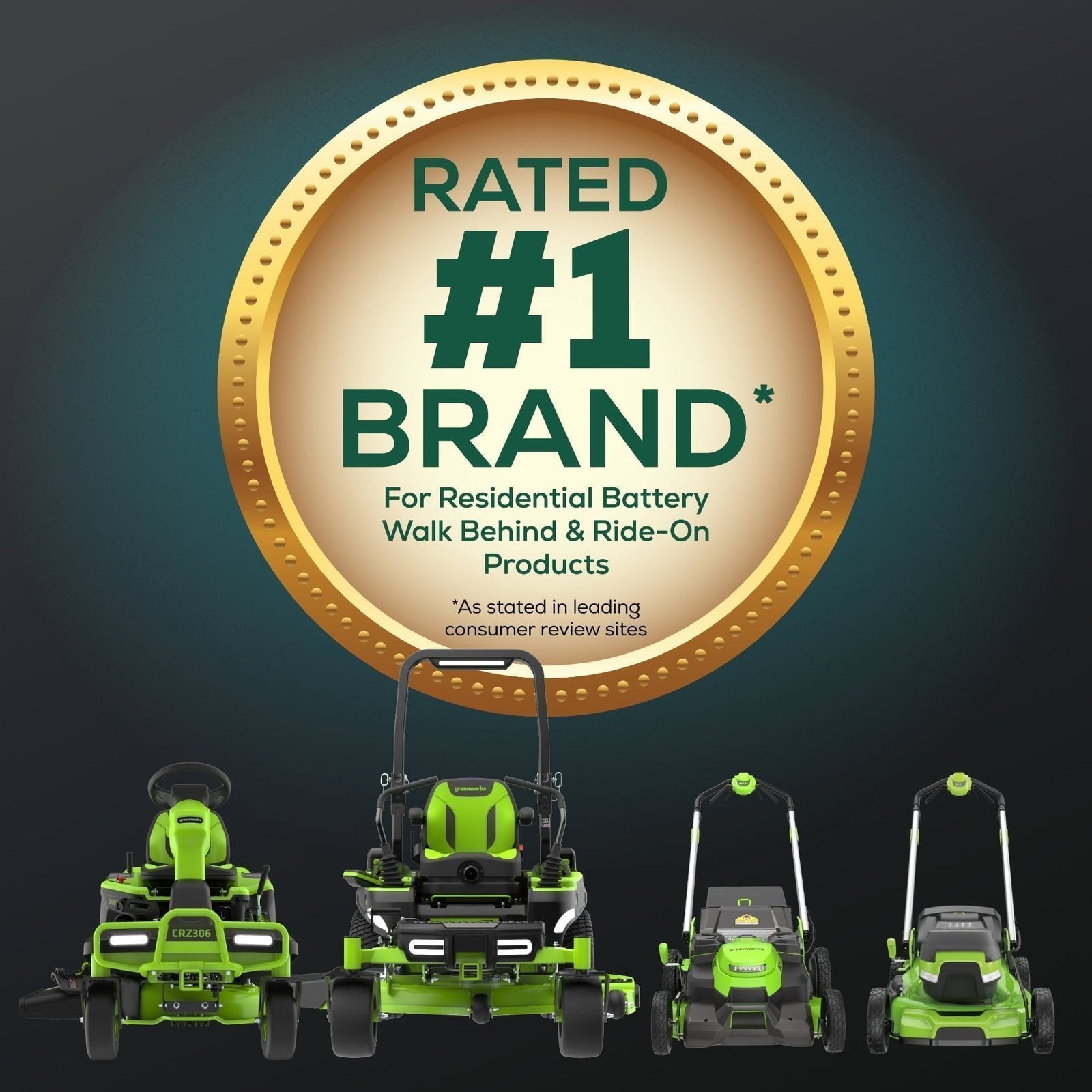 Greenworks 60V 21″ Self Propelled Lawn Mower with (1) 8.0 Ah Battery & Rapid Charger 2546402