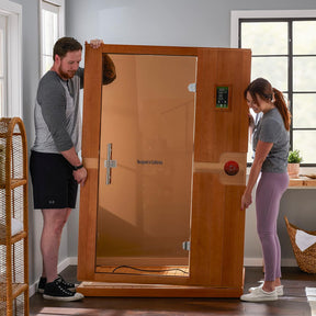 Dynamic "Venice" 2-person Low EMF FAR Infrared Sauna DYN-6210-01