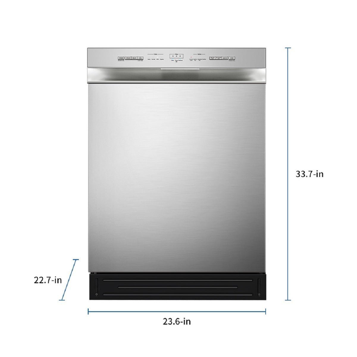 Midea 24 in Built-In Dishwasher with Extended Dry, 52 dBA