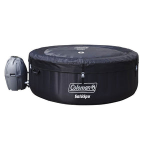 Coleman Saluspa 4 Person Inflatable Hot Tub Spa + 12 Filter Cartridge Refills