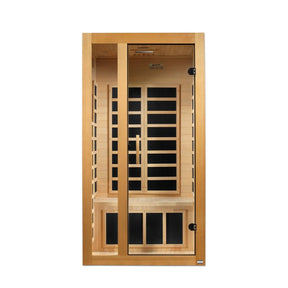 New 2026 Model Dynamic “Lucca” 2 Person Low EMF FAR Infrared Sauna DYN-6215-05