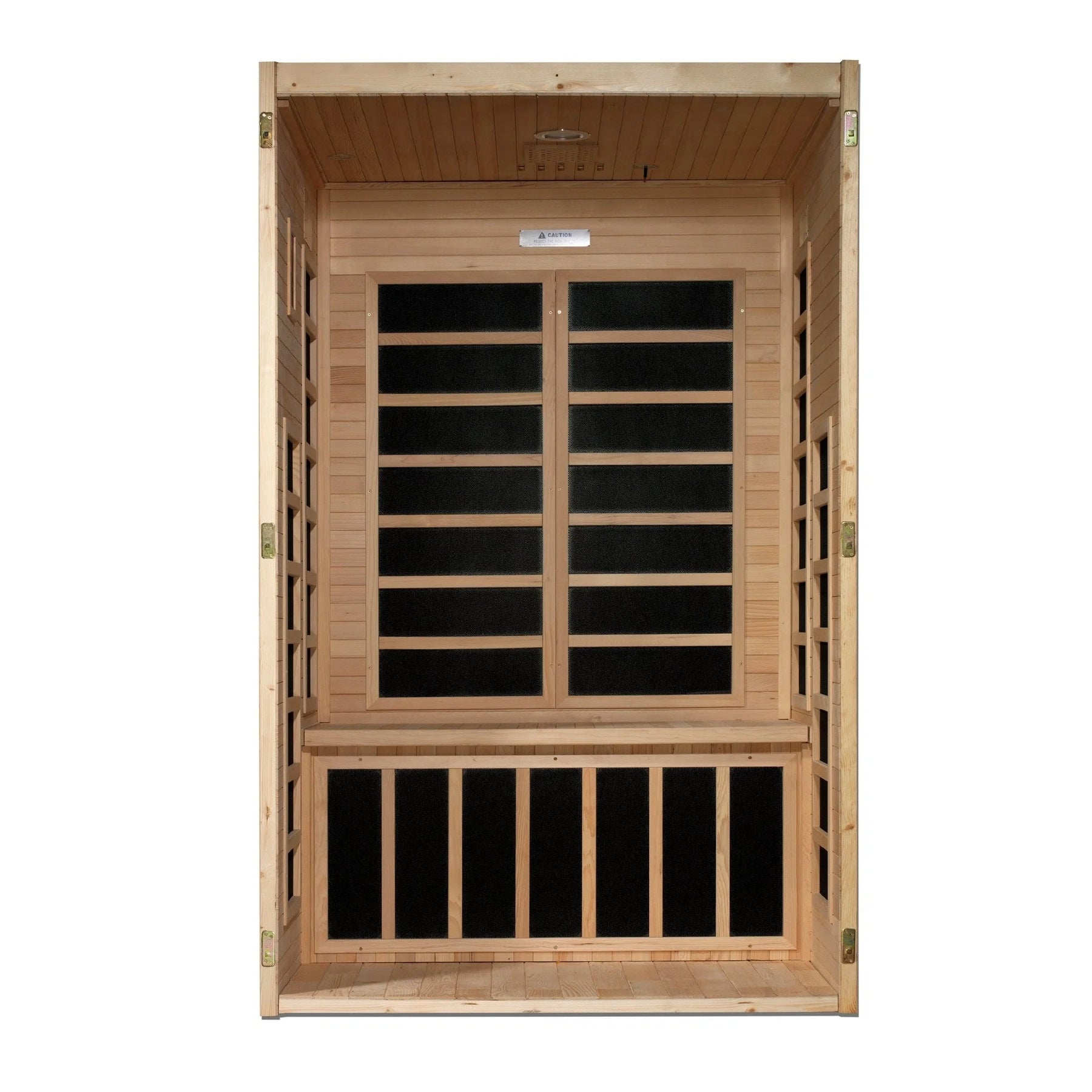 Dynamic "Santiago" 2-person Low EMF FAR Infrared Sauna DYN-6209-01