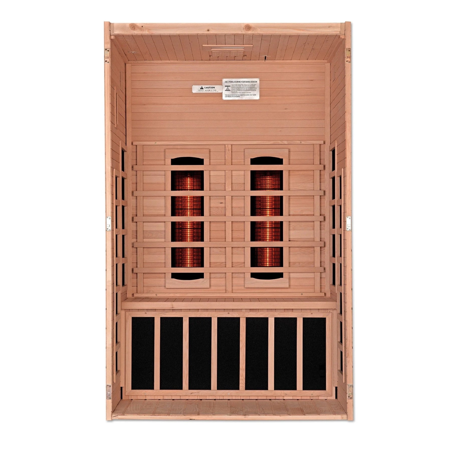 Dynamic "Santiago" 2-person Full Spectrum Near Zero EMF FAR Infrared Sauna DYN-6209-03 FS