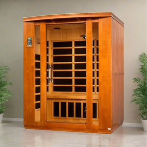 Dynamic "Bellagio" 3-person Low EMF FAR Infrared Sauna - DYN-6306-02
