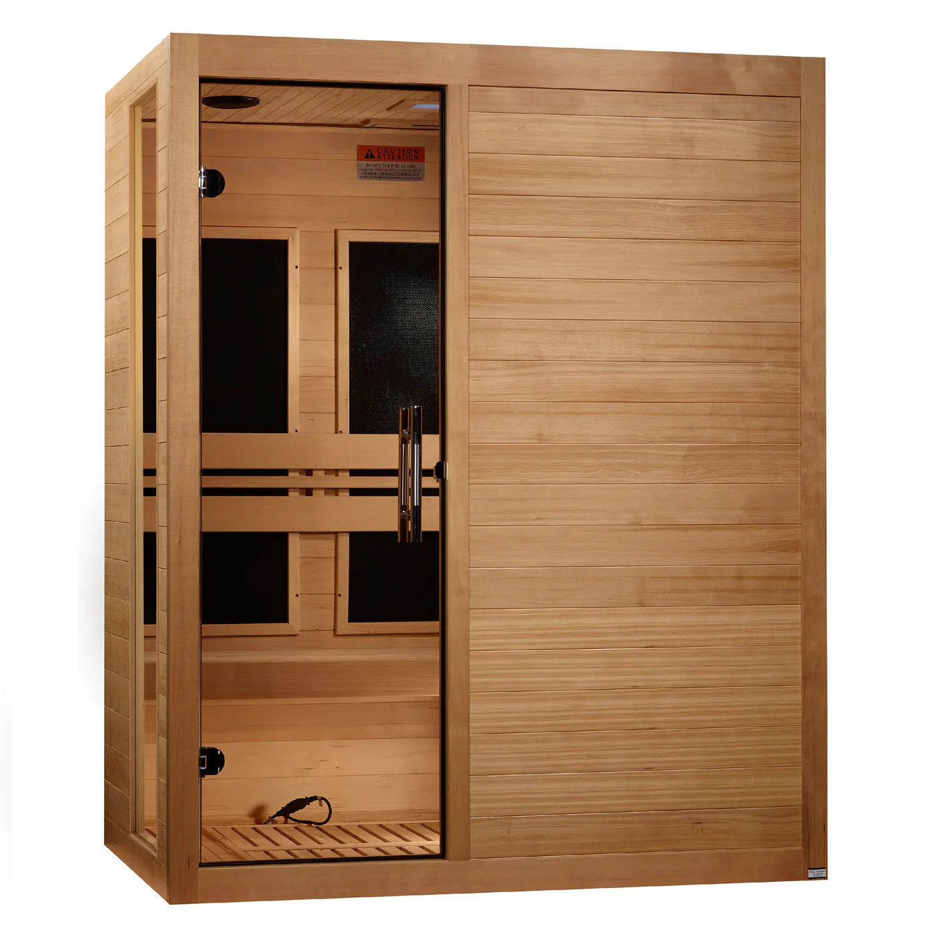 New 2026 Model Dynamic “Toscana” 3 Person Low EMF FAR Infrared Sauna DYN-6315-05