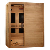 New 2026 Model Dynamic “Toscana” 3 Person Low EMF FAR Infrared Sauna DYN-6315-05
