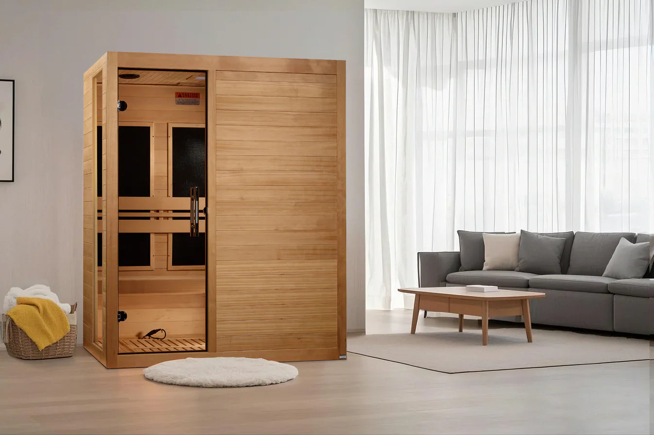 New 2026 Model Dynamic “Toscana” 3 Person Low EMF FAR Infrared Sauna DYN-6315-05