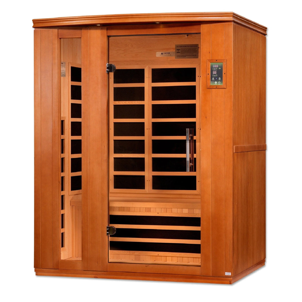 Dynamic Lugano 3-Person Low EMF Infrared Sauna – FAR Infrared Home Sauna USA [DYN-6336-02]