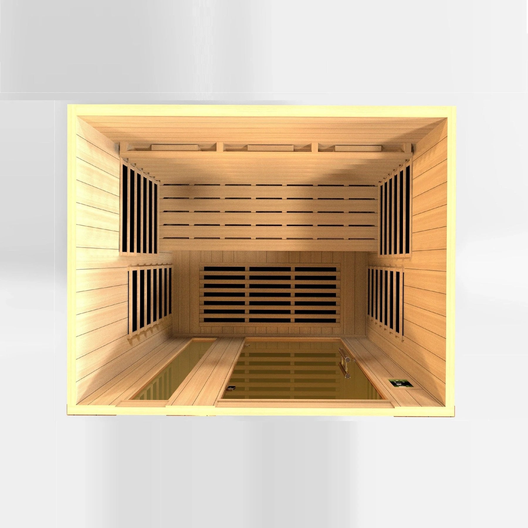 Dynamic "Lugano" 3-Person Full Spectrum  Near Zero EMF FAR Infrared Sauna DYN-6336-03 FS