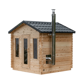 Dundalk CT Georgian 6 Person Outdoor Sauna CTC88W