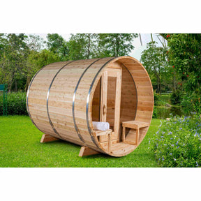 Dundalk CT Tranquility 6 Person Barrel Sauna CTC2345