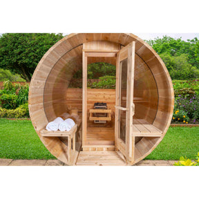 Dundalk CT Tranquility 6 Person Barrel Sauna CTC2345