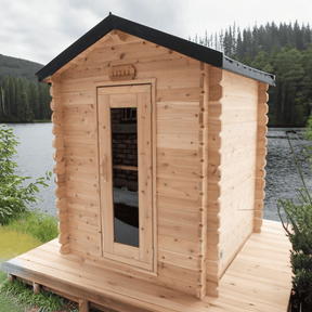 Dundalk CT Granby 3 Person Outdoor Sauna CTC66W