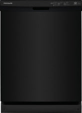 Frigidaire 24″ Built-In Dishwasher, Front Control, Black