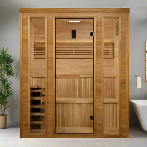 Golden Designs 2025 "Engelberg Edition" 6 Person Traditional Steam Sauna (GDI-7060-01)