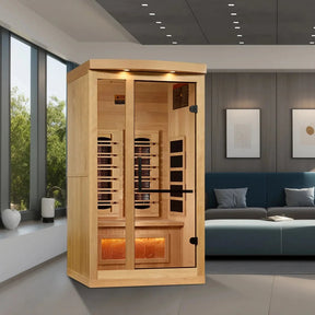 Golden Designs 1-2-Person 2025 Reserve Edition GDI-8010-03 Full Spectrum with Himalayan Salt Bar