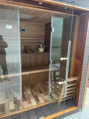 Golden Designs Bergen 6 Person Outdoor Traditional Sauna GDI-8206-01