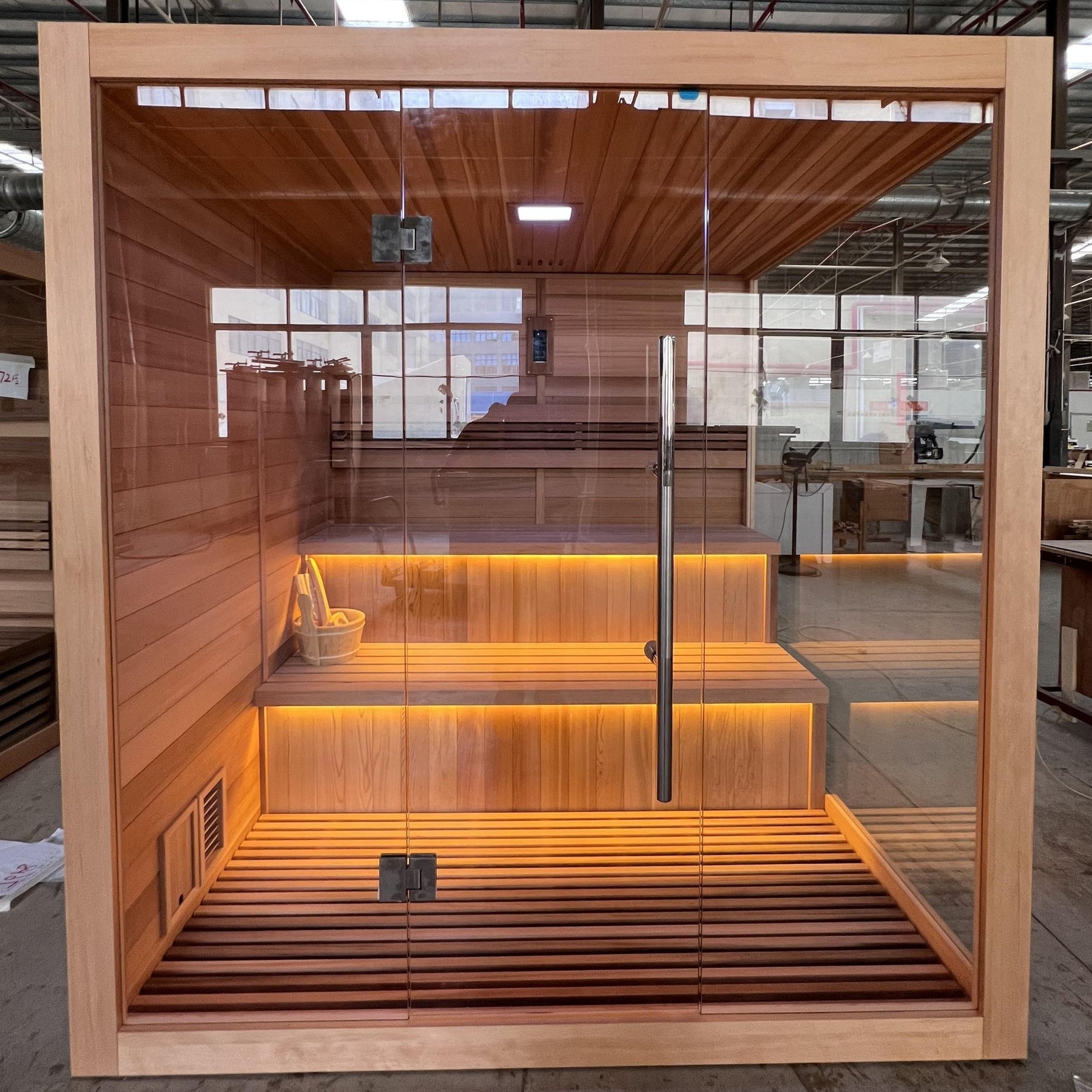 Golden Designs "Kuusamo Edition" 6 Person Indoor Traditional Sauna GDI-7206-01