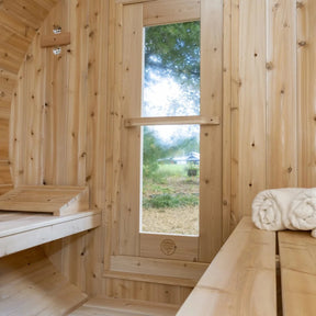 Dundalk CT Serenity MP 6 Person Barrel Sauna CTC2245MP