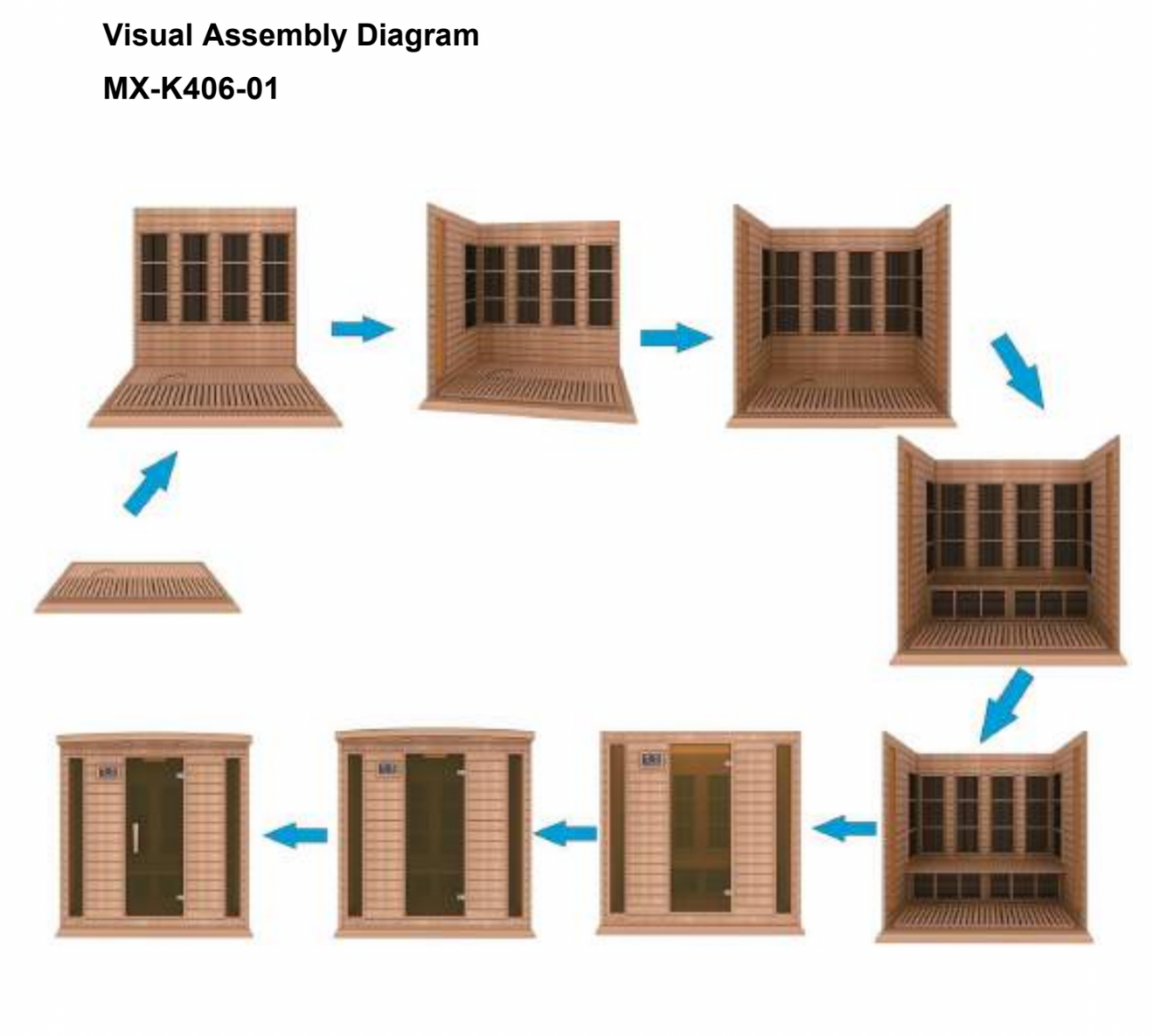Maxxus 4-Person "Chaumont Edition" Near Zero EMF FAR Infrared Sauna - Canadian Red Cedar MX-K406-01-ZF CED
