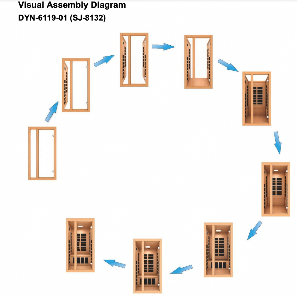 New 2026 Model Dynamic “Lucca” 2 Person Low EMF FAR Infrared Sauna DYN-6215-05