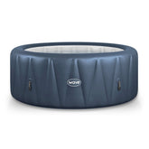 Wave Atlantic 6 Person Round Inflatable Hot Tub, Navy