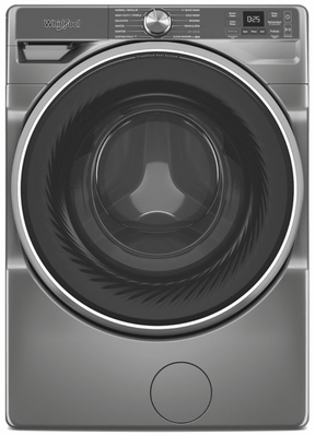 Whirlpool WFW6720RR, 27-Inch, 5.0 cu. ft. Smart Front Load Washer, FreshFlow Vent System, Silver
