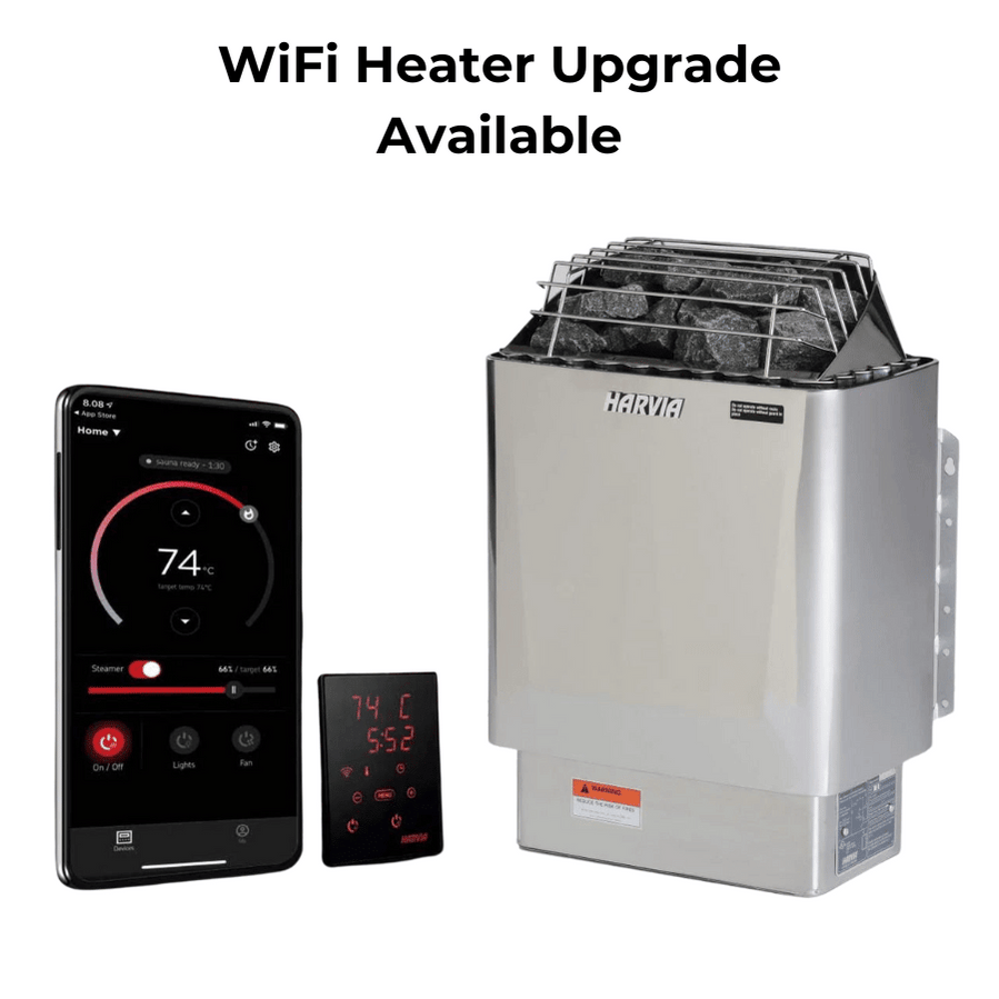 Golden Designs "Klosters" 6 Person Barrel Traditional Sauna GDI-B006-01