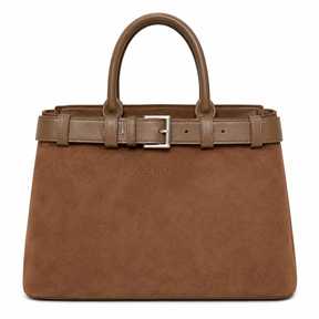 Suede-Look Handbag