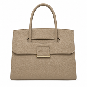 Structured Top Handle Handbag