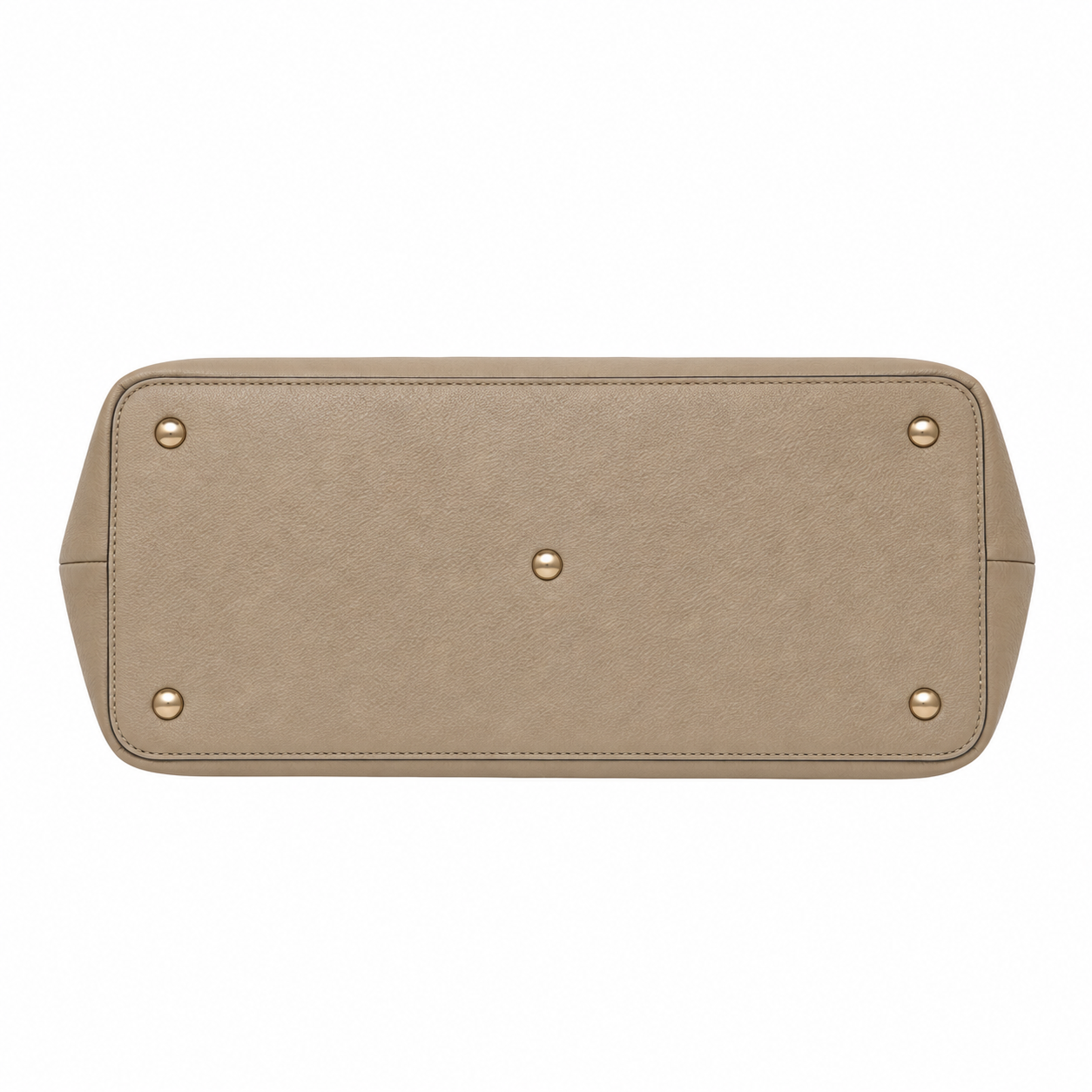 Taupe and Brown Handbag
