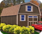 Best Barns Virginia 16×24 Wood Storage Shed Kit