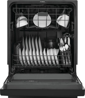Frigidaire 24″ Built-In Dishwasher, Front Control, Black