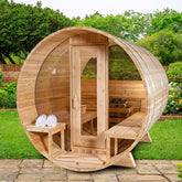 Dundalk CT Serenity MP 6 Person Barrel Sauna CTC2245MP