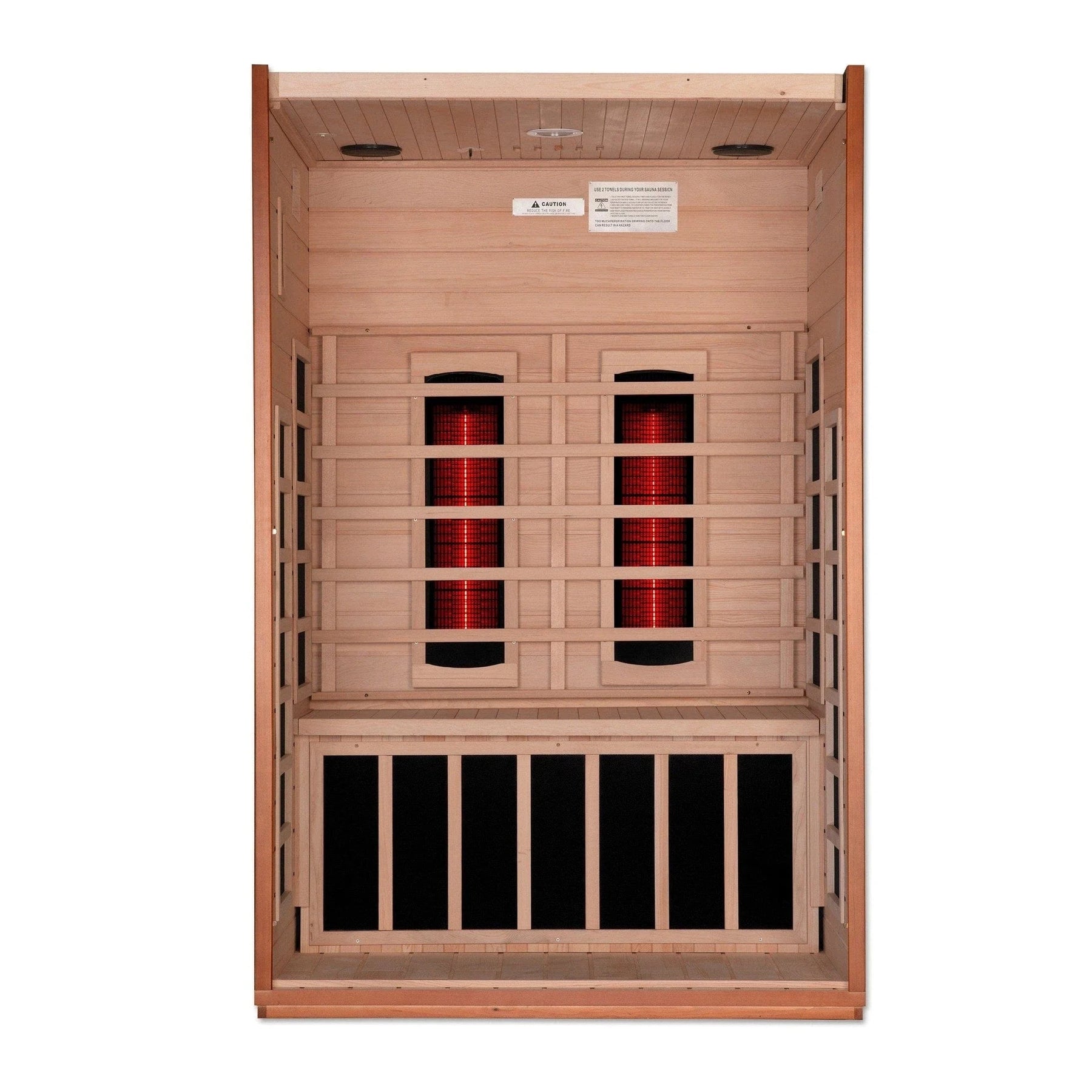 Dynamic "Cordoba" 2-Person Full Spectrum  Near Zero EMF FAR Infrared Sauna DYN-6203-02 FS