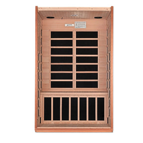 Dynamic "Cordoba" 2-person Low EMF FAR Infrared Sauna - DYN-6203-01