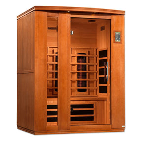 Dynamic "Lugano" 3-Person Full Spectrum  Near Zero EMF FAR Infrared Sauna DYN-6336-03 FS
