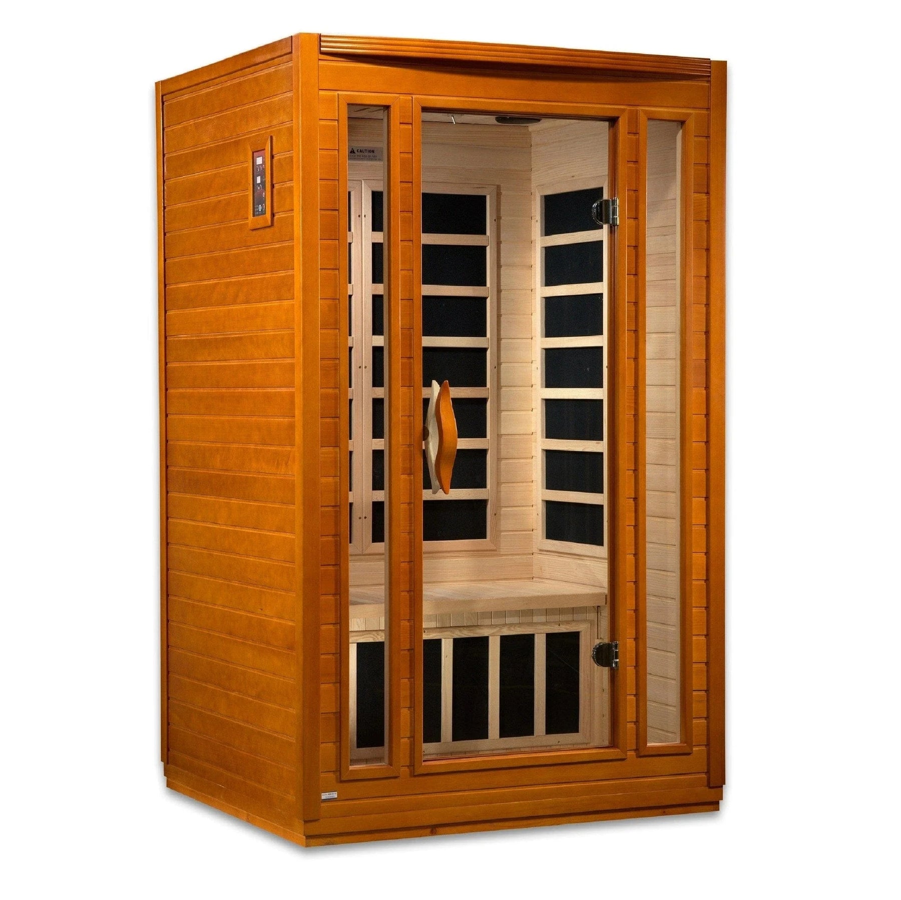 Dynamic "San Marino" 2-person Low EMF FAR Infrared Sauna DYN-6206-01